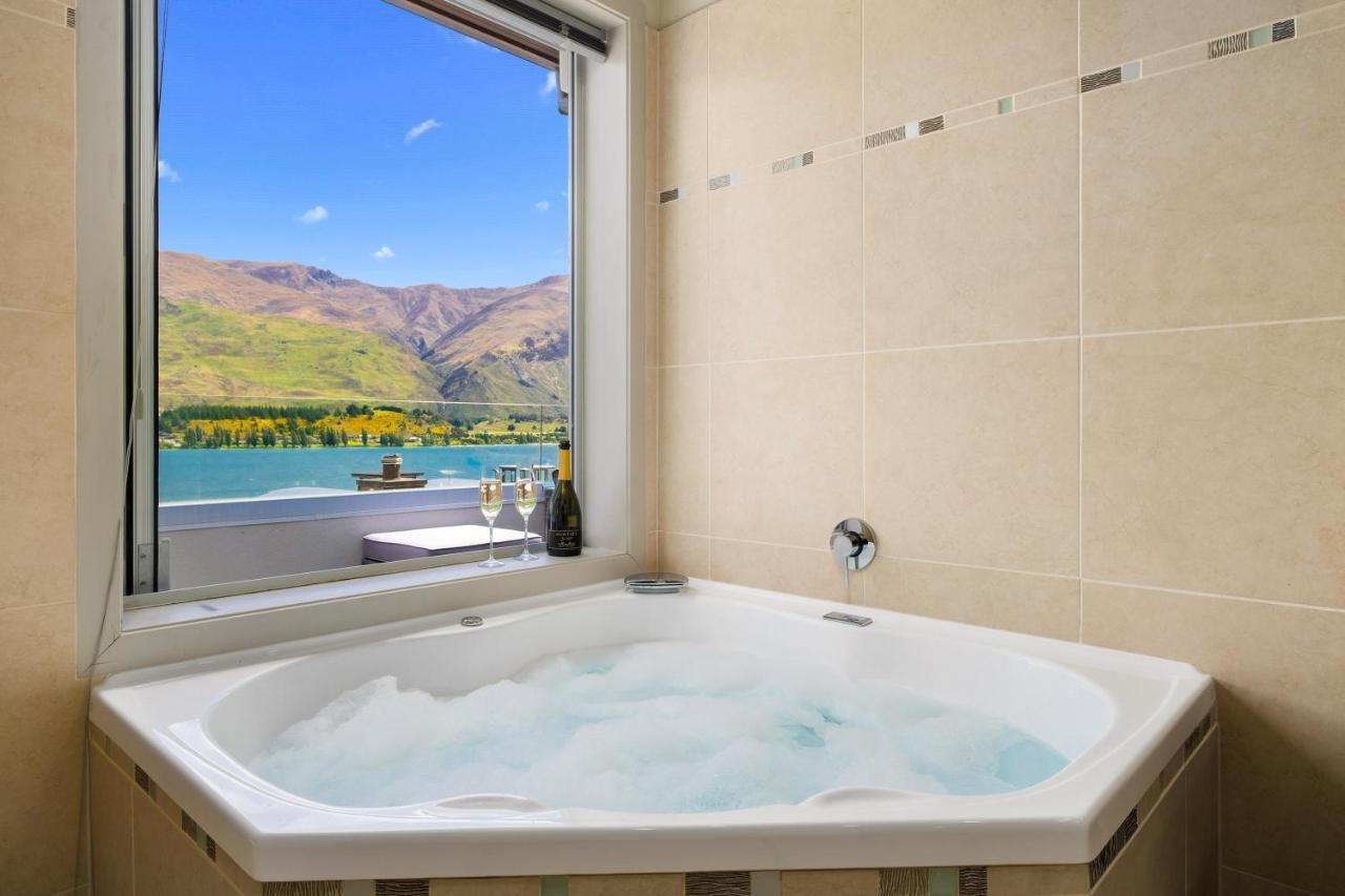 Luxury Lakeview Vista Apartment Wanaka Eksteriør billede