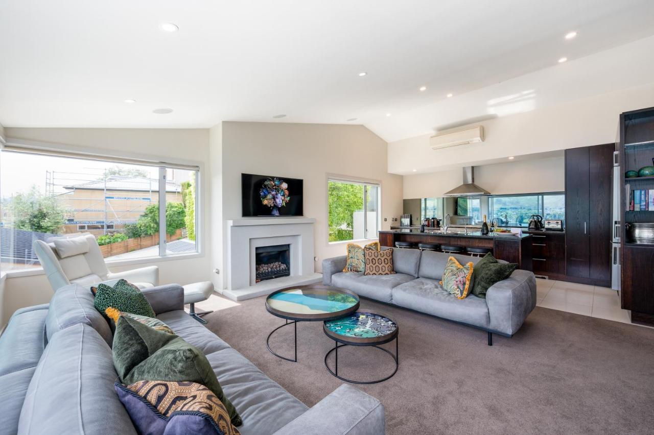 Luxury Lakeview Vista Apartment Wanaka Eksteriør billede
