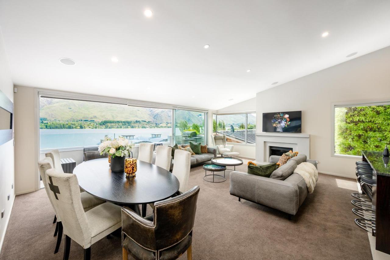 Luxury Lakeview Vista Apartment Wanaka Eksteriør billede