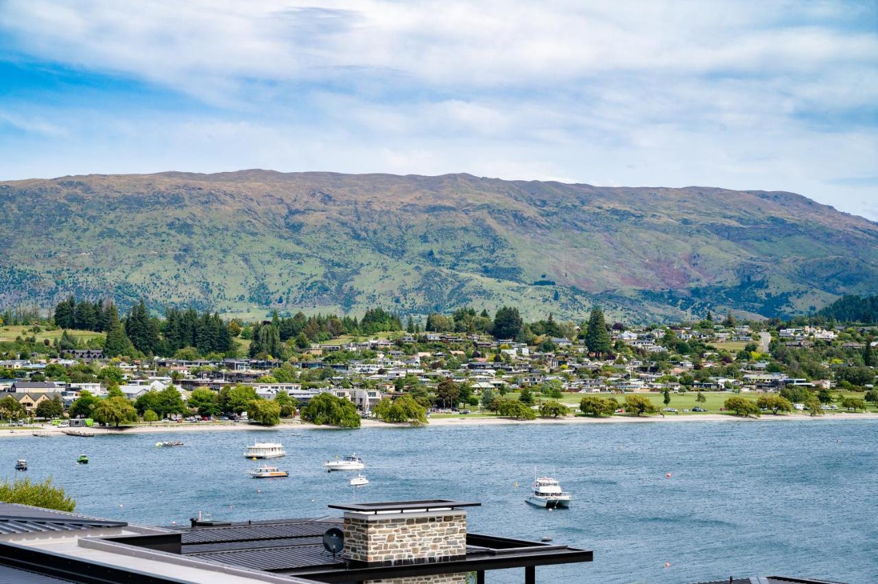 Luxury Lakeview Vista Apartment Wanaka Eksteriør billede
